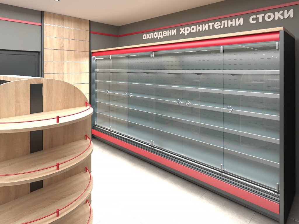 Вертикални хладилни витрини за магазини, заведения и търговски обекти
